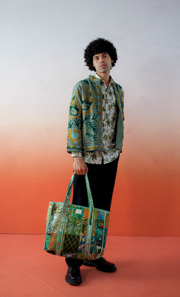 Bazaar Bag Summer Patch