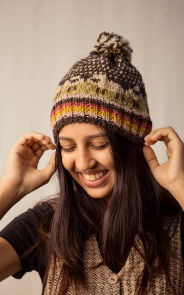 Handmade Wool Beanies & Hats | Buy Hand Knitted Styles Online
