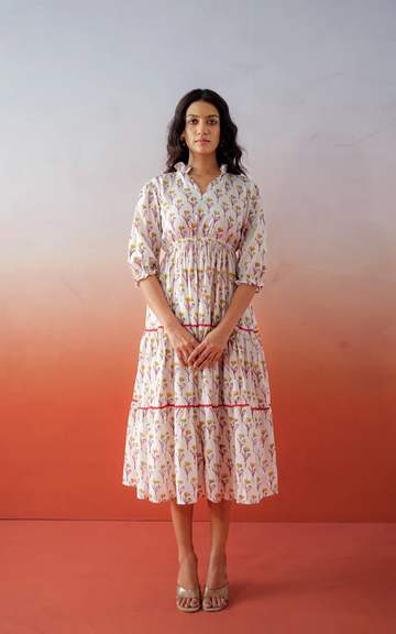 Hand Block Printed Cotton Dresses for Women | Shop Online Now