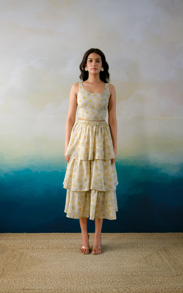Hand Block Printed Cotton Skirts for Women | Buy Online Today