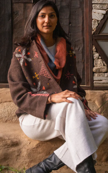 Handmade Wool Jackets for Women | Shop Himalayan Knitwear