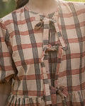 Shop Venus Gingham Peplum Tie Top | Buy Online
