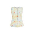 Shop Penelope Gingham Vest Top | Buy the Cotton Waistcoat For Women