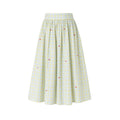 Shop Penelope Gingham Maxi Skirt | Buy tiered cotton maxi skirt online