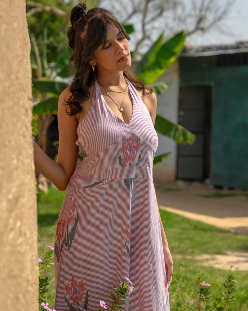 Desert Rose Ikkat Dress