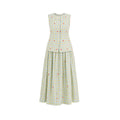 Shop Penelope Gingham Two Piece Set | Buy Online | White & Green