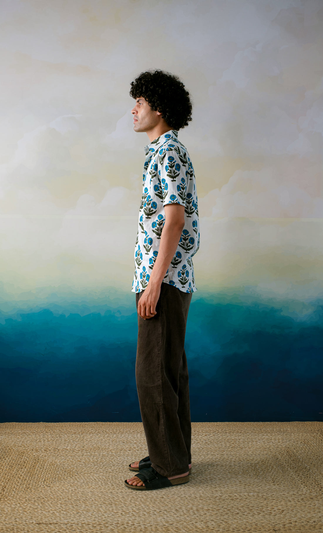 Jaipur Heritage – Hand Block Printed Cotton Men’s Shirt