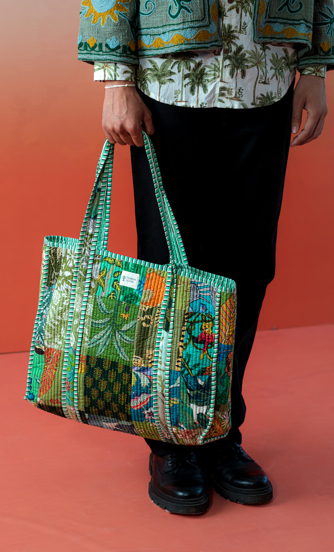 Bazaar Bag Summer Patch