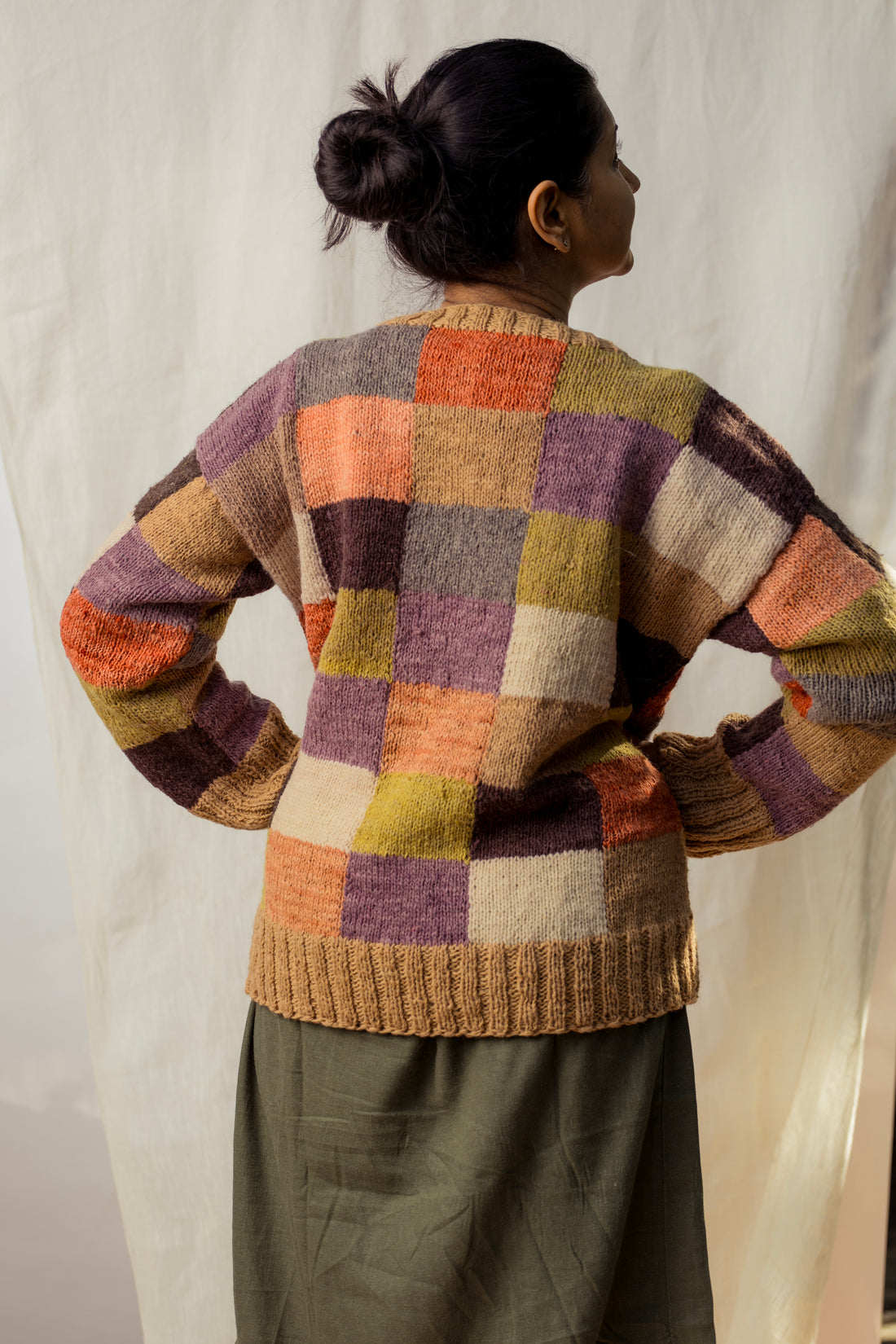 Monal Patchwork Pullover