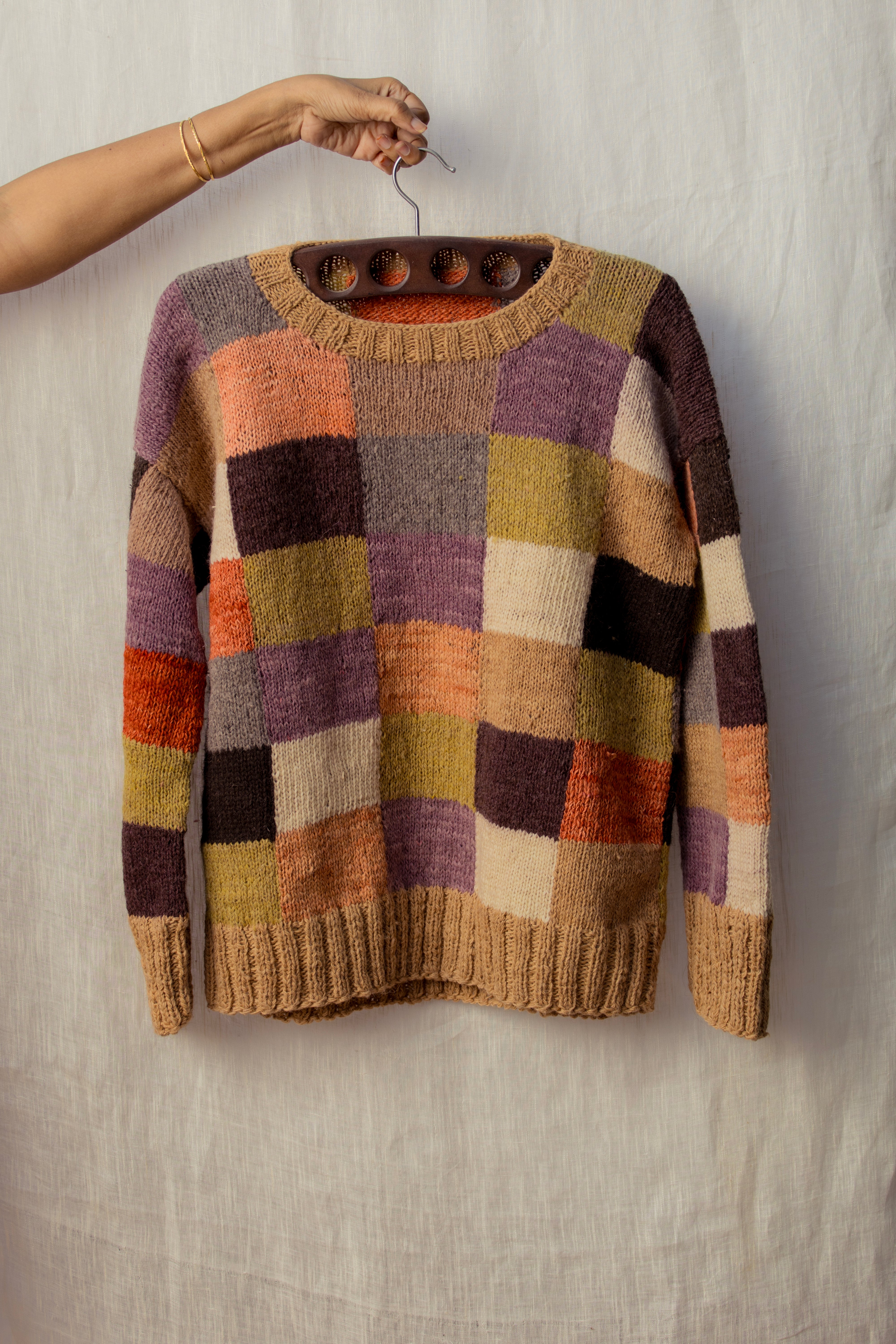 Monal Patchwork Pullover