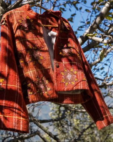 Mirach Madder Red | Himalayan Wool Jacket | Buy Online Now