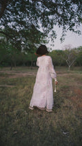 Iris Kota Doria Dress by charkha and loom handmad clothing for Summer 